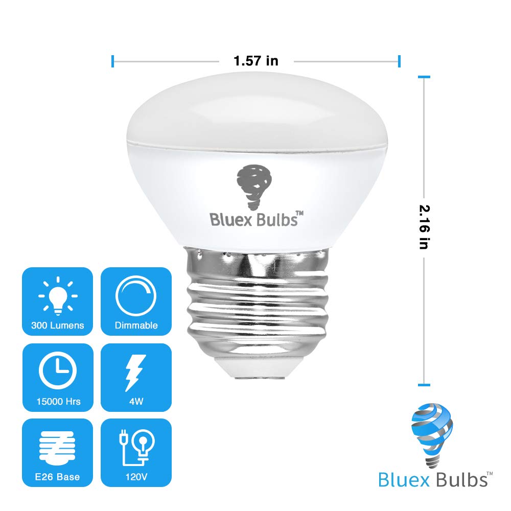 Bluex Bulbs mini reflector LED for compact fixtures with bright, focused light