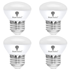 Bluex Bulbs R14 LED bulb delivers 4W efficiency with warm glow for cabinets