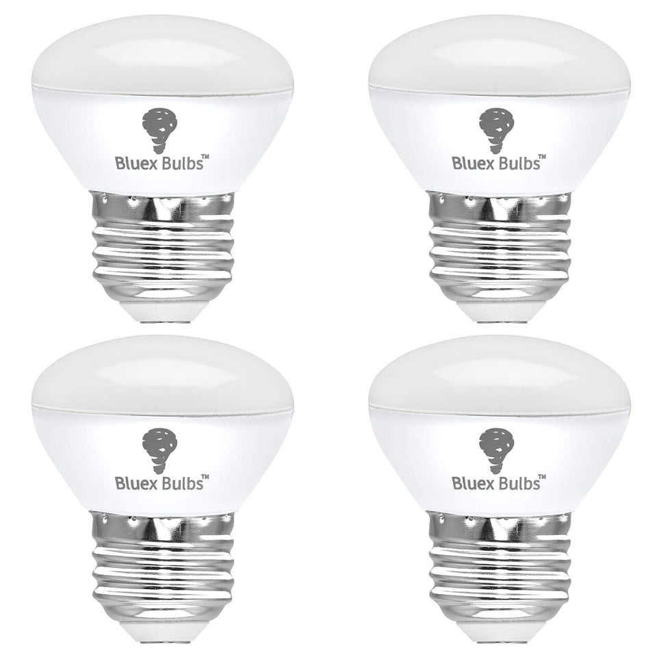 Bluex Bulbs R14 LED bulb delivers 4W efficiency with warm glow for cabinets