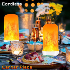 BLUEYE flame bulb mimics a natural flicker with 1600K glow