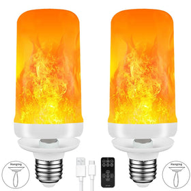 BLUEYE flame bulb with remote control creates warm ambience from anywhere