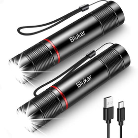 Blukar LED flashlight two-pack compact pocket size for everyday carry.