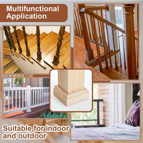 Blulu complete hardware set enables quick, reliable handrail installation.