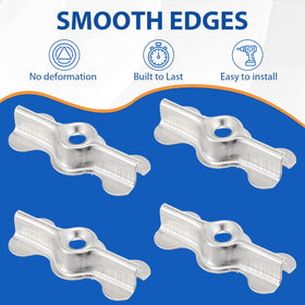 Blulu easy-install kit works with wood and plastic substrates