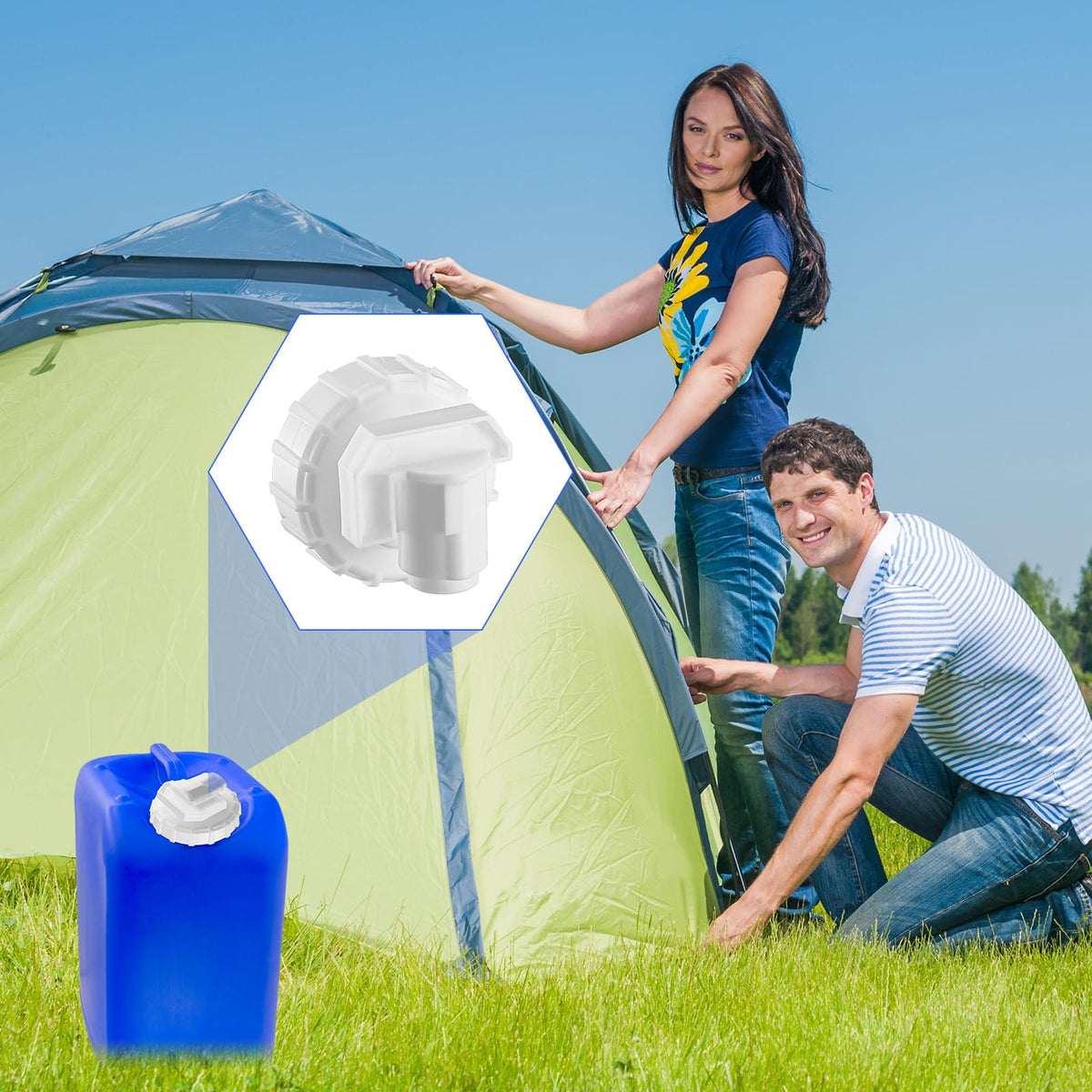 Blulu leak-proof faucet assembly helps restore reliable water flow.
