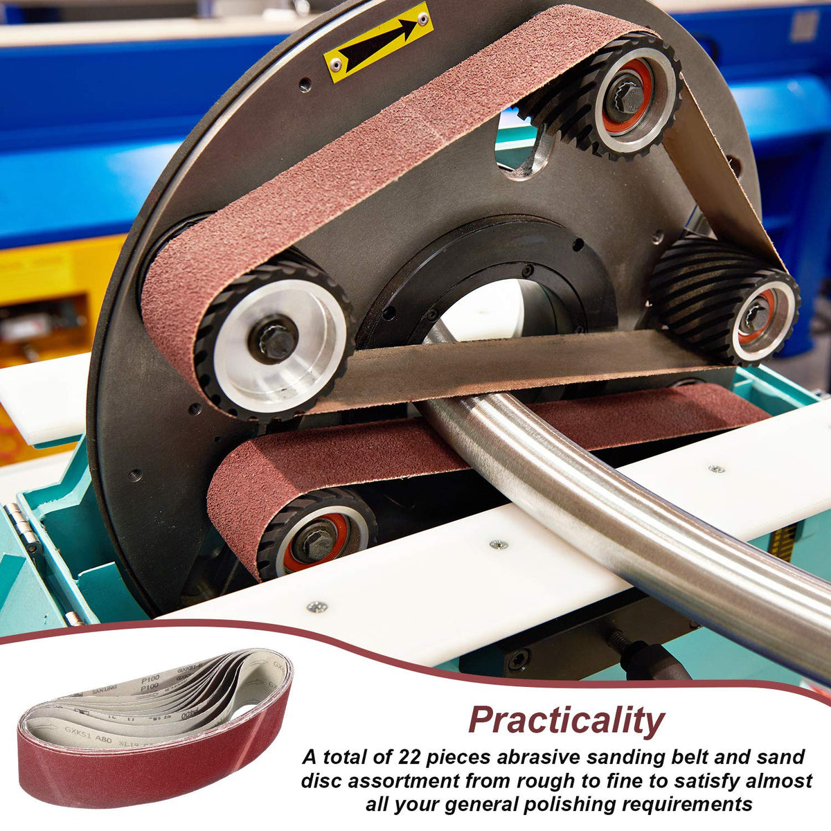 Blulu resin-bond heat-resistant sanding discs for tough grinding.