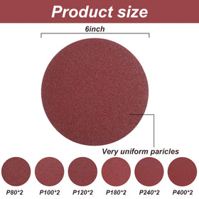 Blulu self-adhesive alumina discs for quick, tidy sanding.