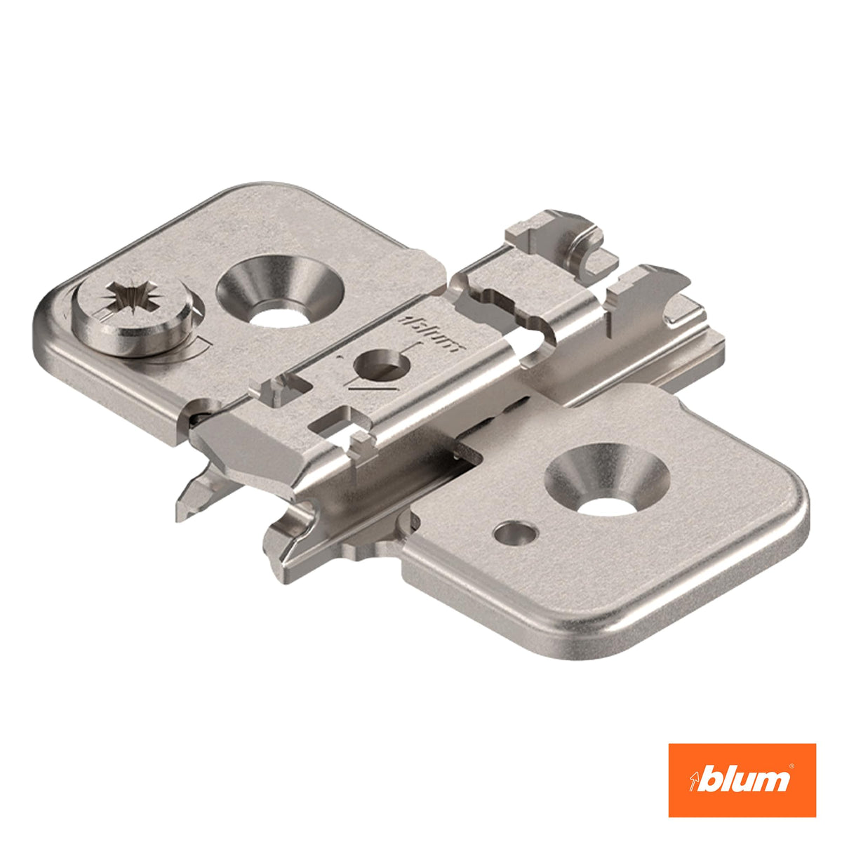 Blum Clip top BLUMOTION hinge kit full overlay supports frameless designs with 110-degree opening
