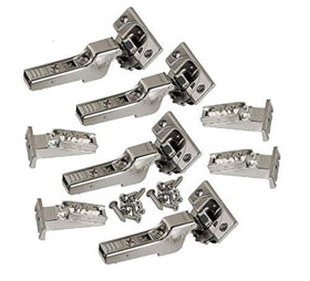 Blum Clip Top BLUMOTION hinges for inset doors with quiet soft-close action.