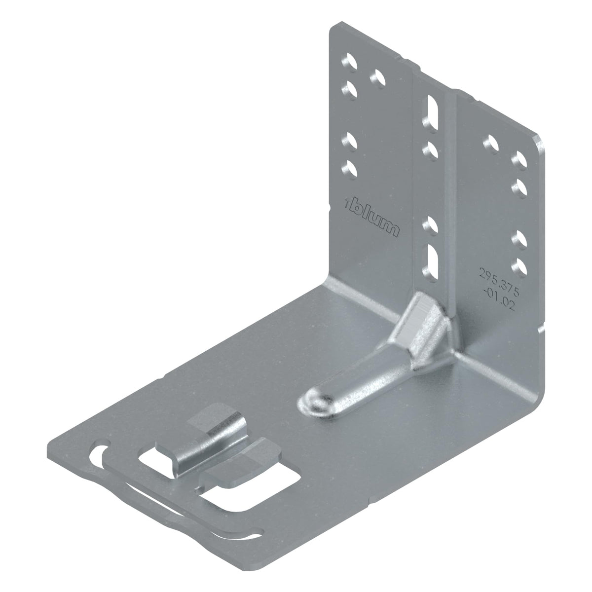100 pound load capacity supports heavy drawers with reliable performance.