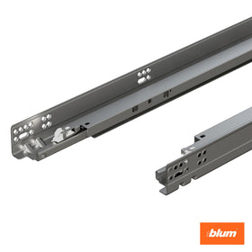 BLUMOTION soft close feature provides quiet, gentle drawer closing.
