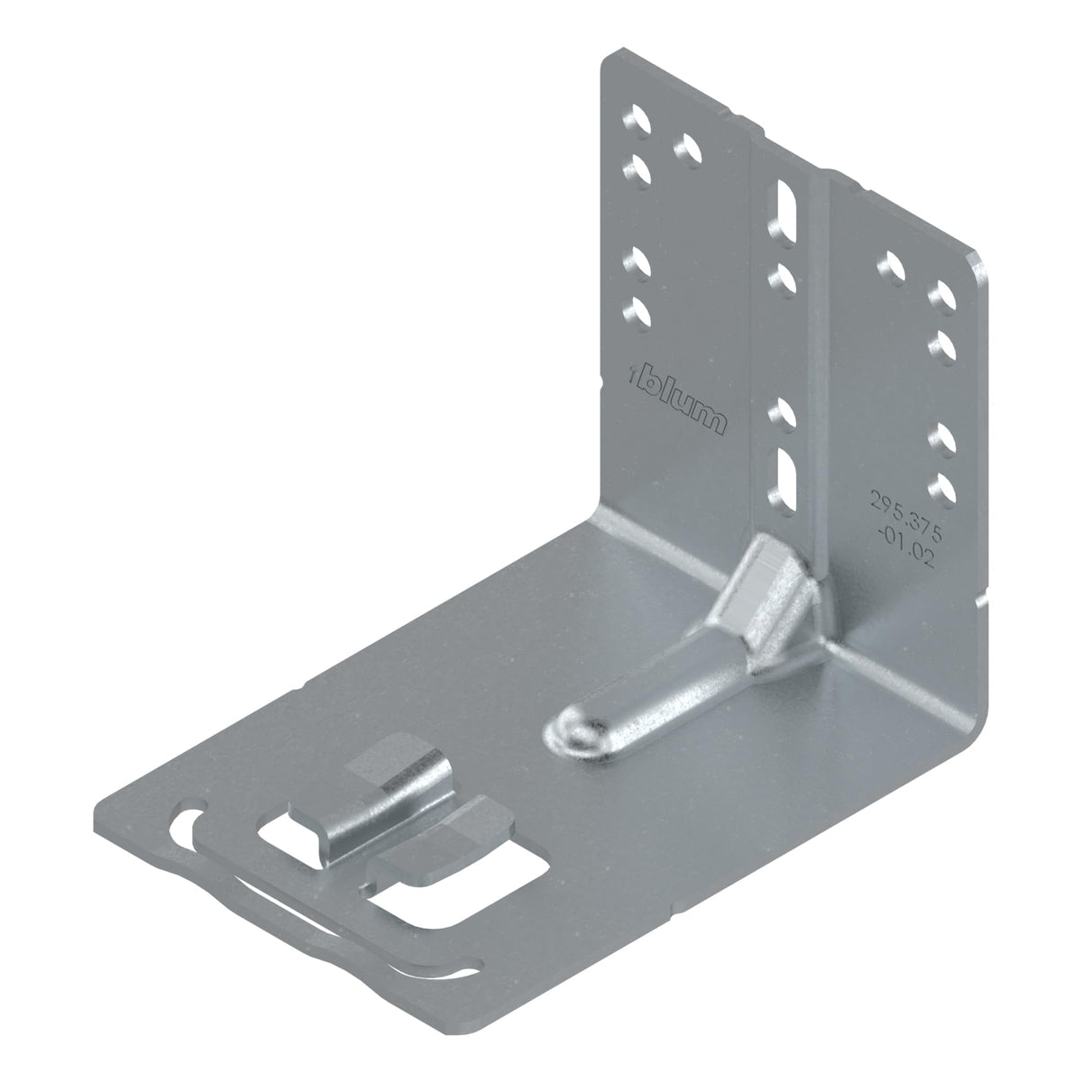 Includes rear mounting brackets and screws for simple DIY mounting with Blum slides.