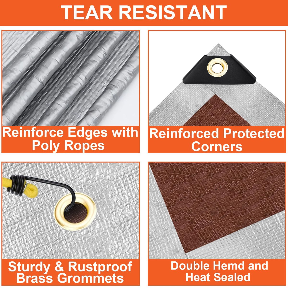 Bluyard tarp multipurpose use shows versatile shelter for boats, pools, gear.