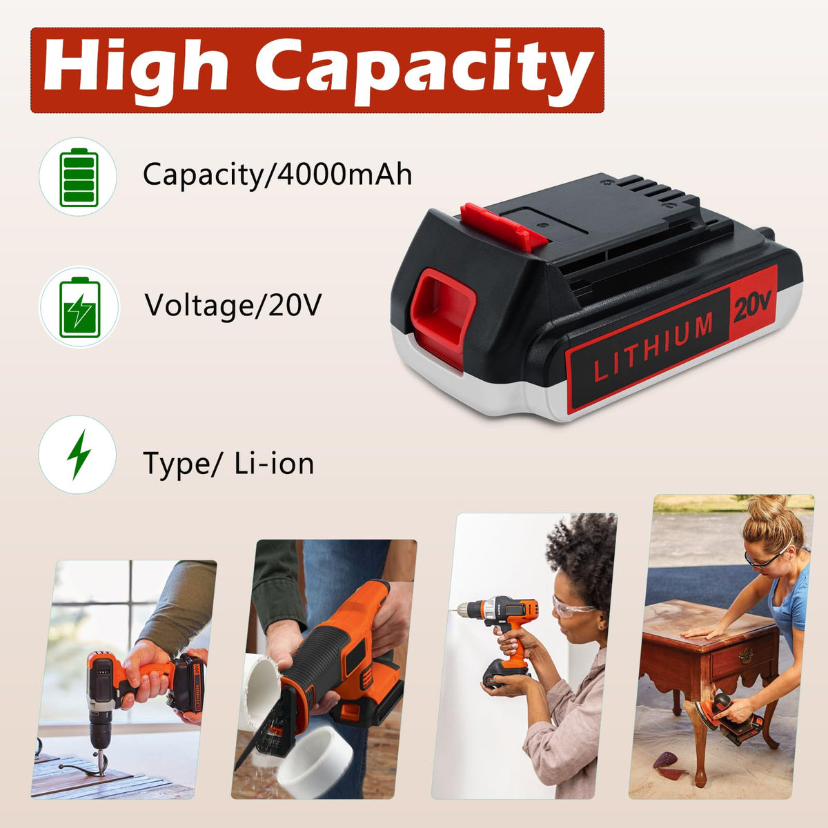 Bmcot battery with protection features for safe charging