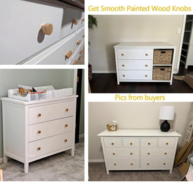 Bmgop 16-piece knob set includes screws for quick, secure installation.