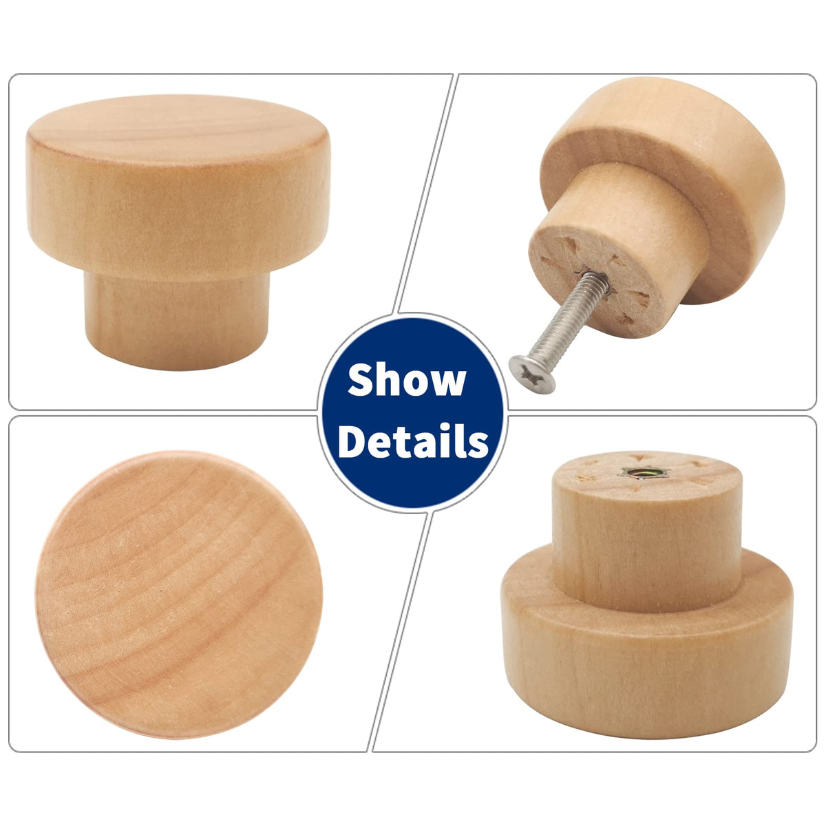 Bmgop wood knobs on kitchen and dresser styling ideas for versatile decor.
