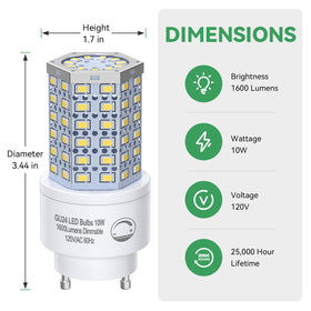 BMXKPO 5000K dimmable LED bulb for adjustable brightness.
