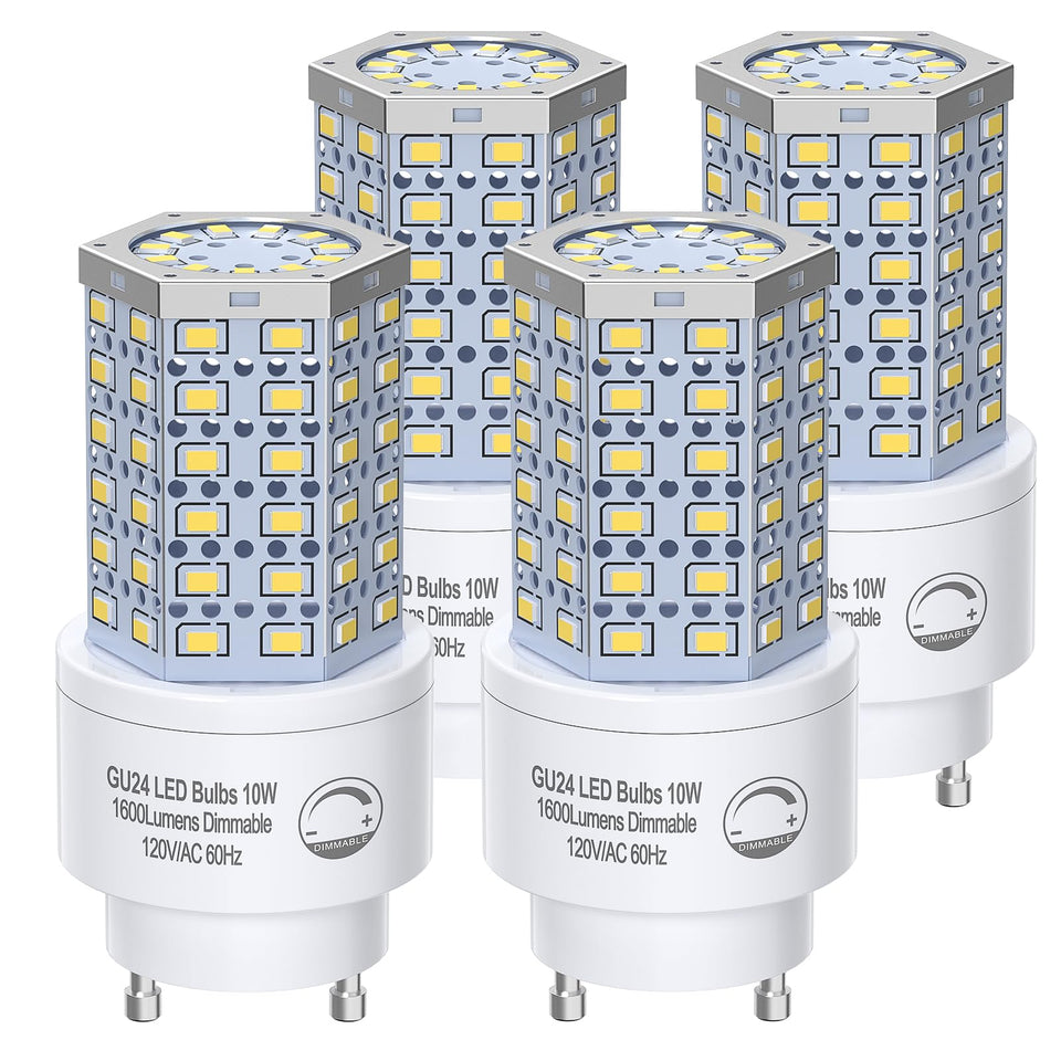 BMXKPO GU24 LED bulb ready for easy installation in existing fixtures.