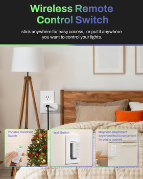 BN-LINK wireless remote range up to 100 feet across room