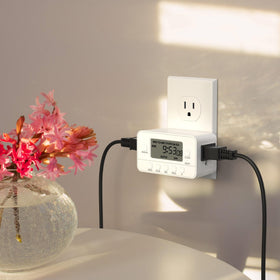 BN-LINK 2-pack timer set enables multi-room timing.