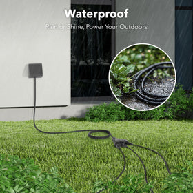 25-foot reach offers flexible layout for outdoor tasks.