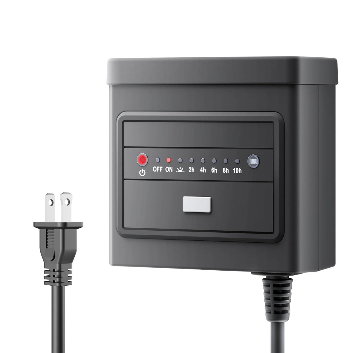 BN-LINK 60W transformer powering outdoor landscape lighting with stable 12V output.