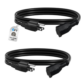 BN-LINK 6ft outdoor extension cord with 16/3 SJTW for year-round power