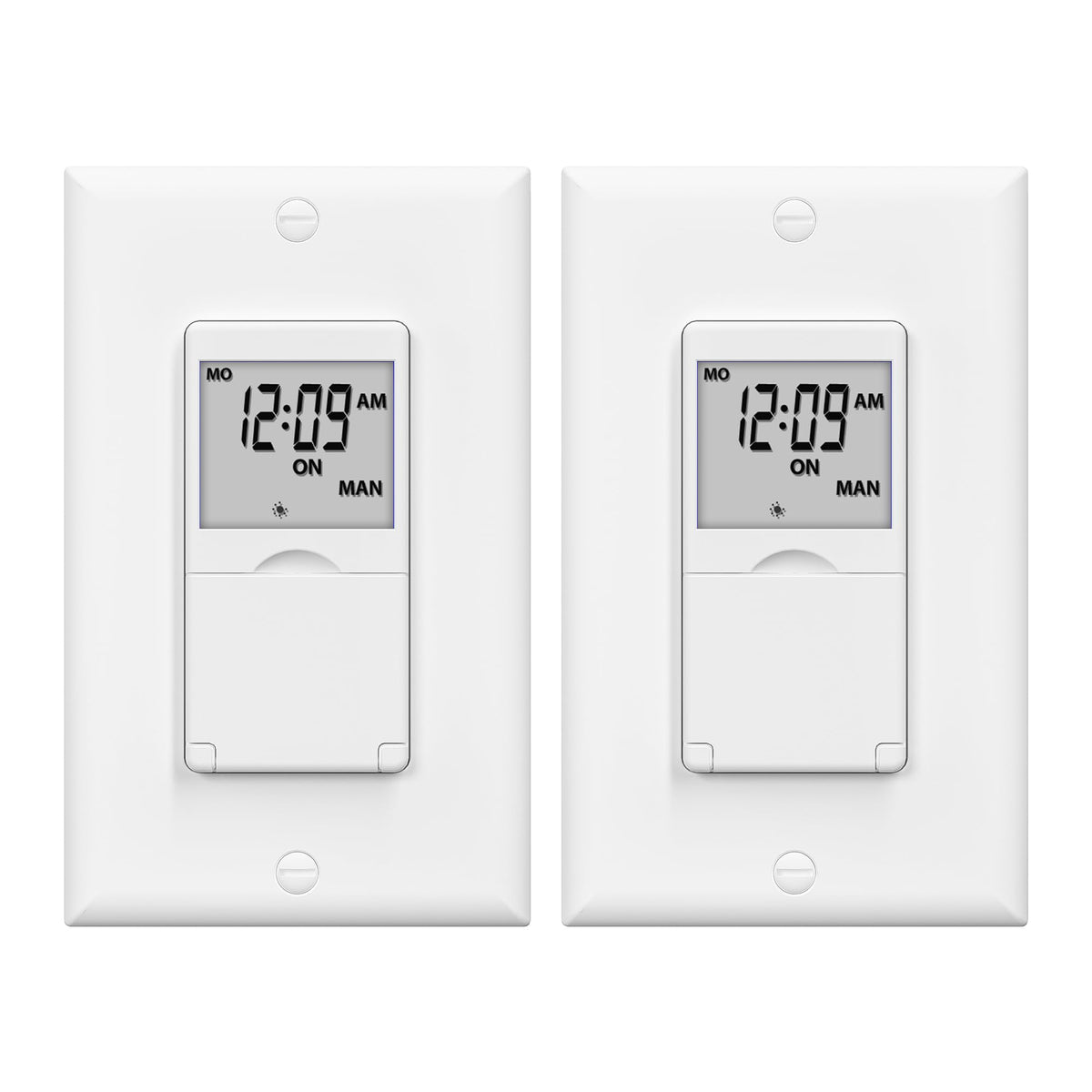 BN-LINK 7-Day timer front panel demonstrates programmable lighting control for home automation.