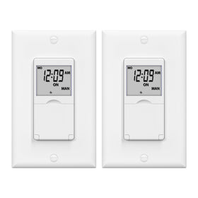BN-LINK 7-Day timer front panel demonstrates programmable lighting control for home automation.