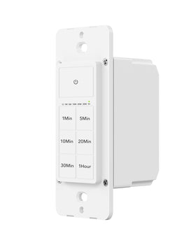 BN-LINK countdown switch highlights energy-saving auto shut-off in action.