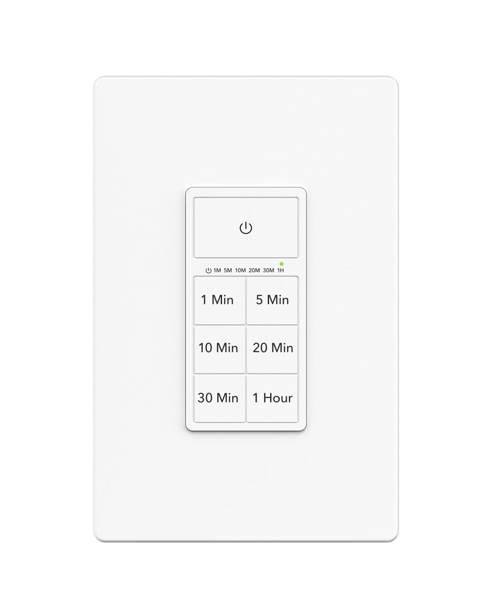 BN-LINK countdown switch front view for quick lighting and fans.
