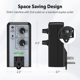 BN-LINK easy dial setup for precise timing in grow rooms