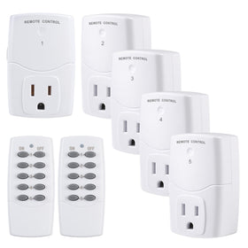 BN-LINK mini wireless remote outlet kit; quick plug-and-play control for multiple devices.