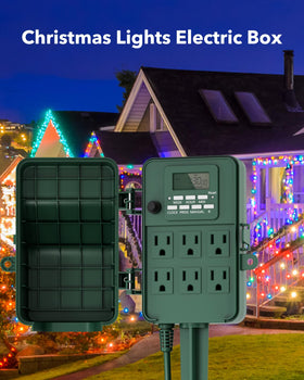 BN-LINK unit demonstrates installation and use for outdoor lights and irrigation.