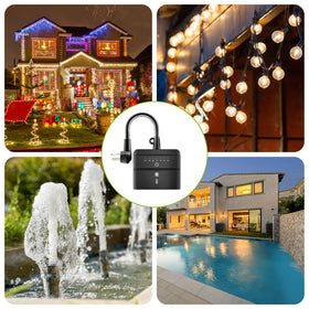 BN-LINK timer automates garden lights and water features