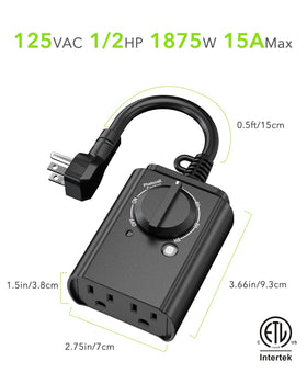 BN-LINK installation with dusk-to-dawn feature for reliable exterior lighting.
