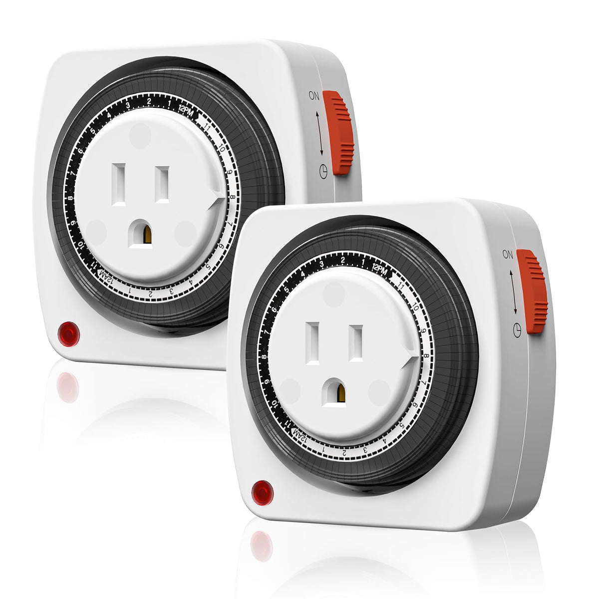 BN-LINK outlet timer front view for simple device scheduling