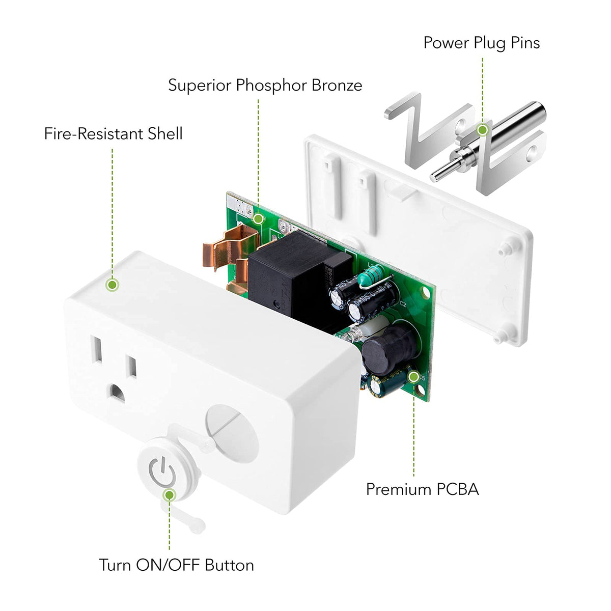 BN-LINK 2.4GHz Wi‑Fi setup ensures seamless connection to compatible networks