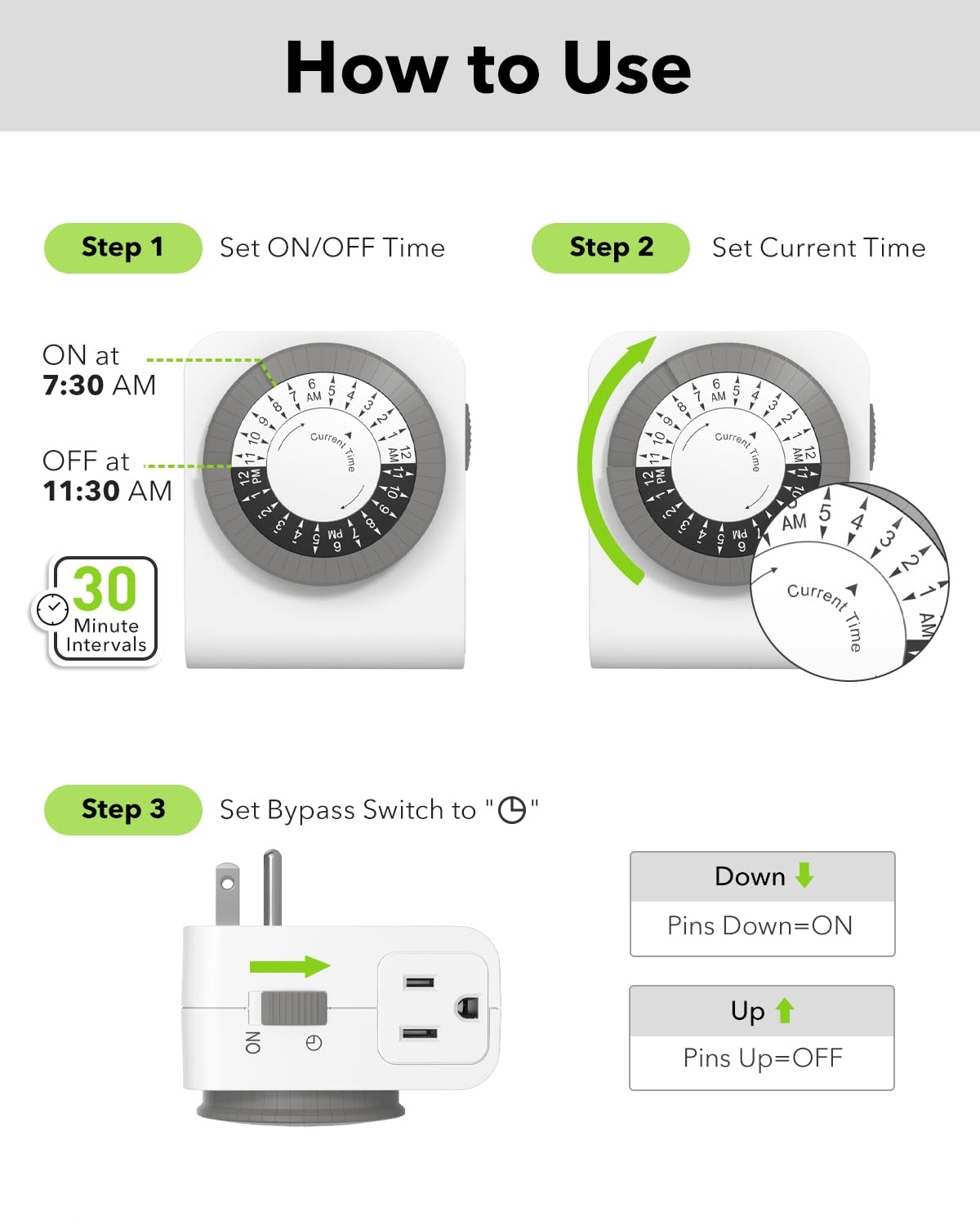 BN-LINK indoor timer helps automate lamps, fans, and seasonal lights safely.