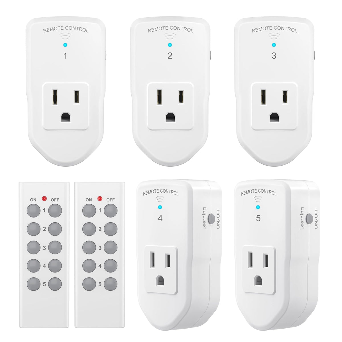BN-LINK wireless remote outlet kit setup demonstrates plug-and-play convenience