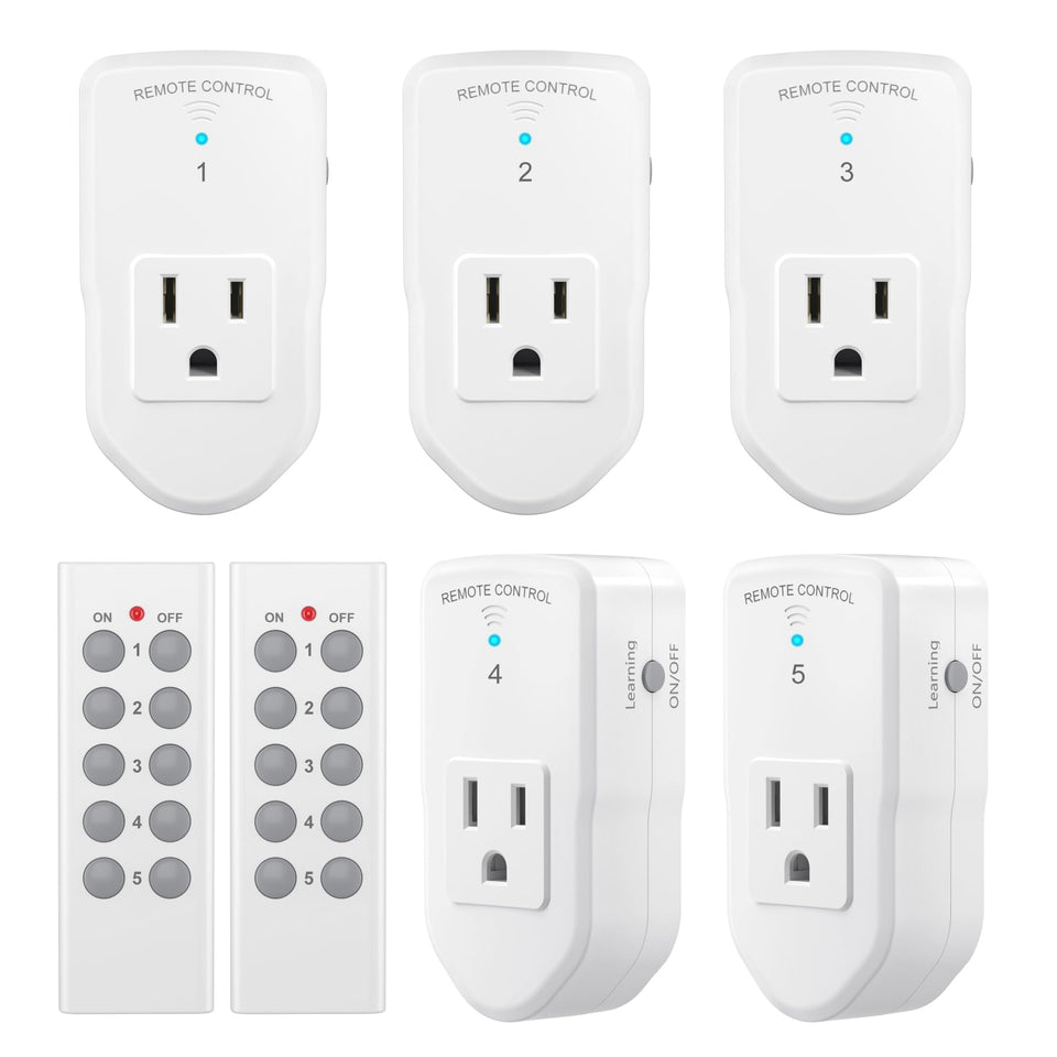 BN-LINK wireless remote outlet kit setup demonstrates plug-and-play convenience