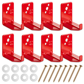 BNJZWJJ 8-pack extinguisher brackets, organized kit ready for quick mounting and safety.