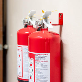 BNJZWJJ wall-mounted bracket demonstrates versatile home safety setup.