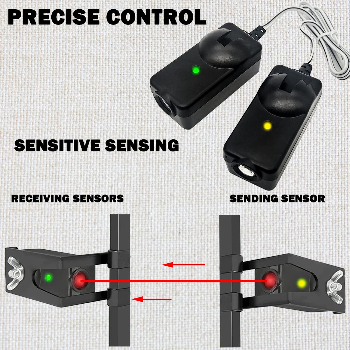 BNRSZ 41A5034 sensor kit back view—compact, plug-and-play design