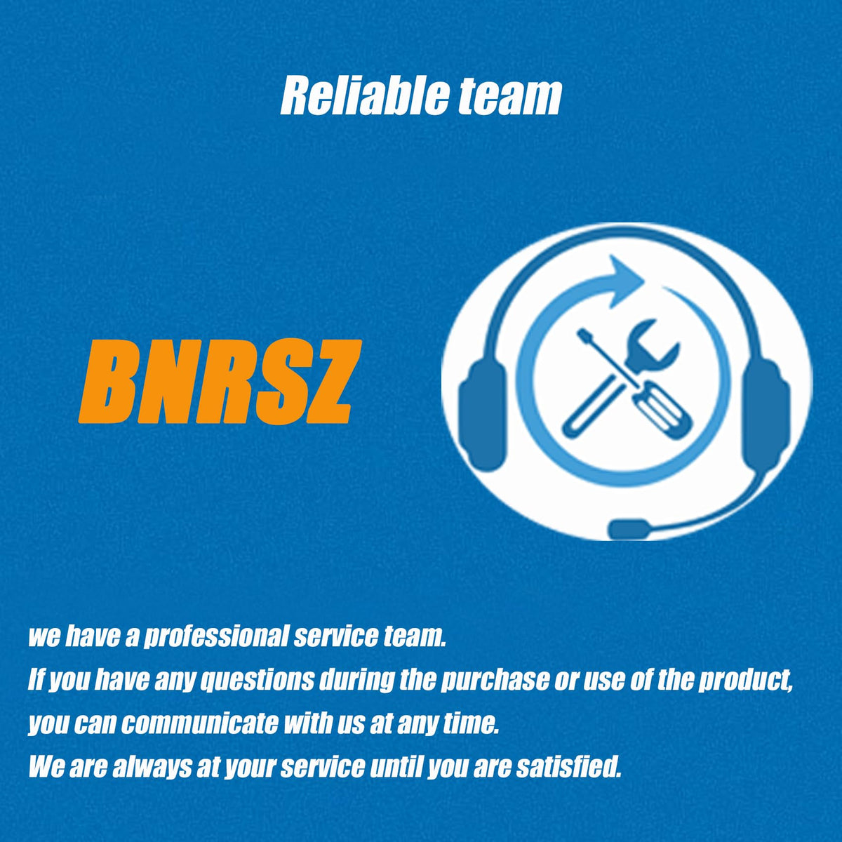 BNRSZ reliable after-sales support for replacement parts and installation help