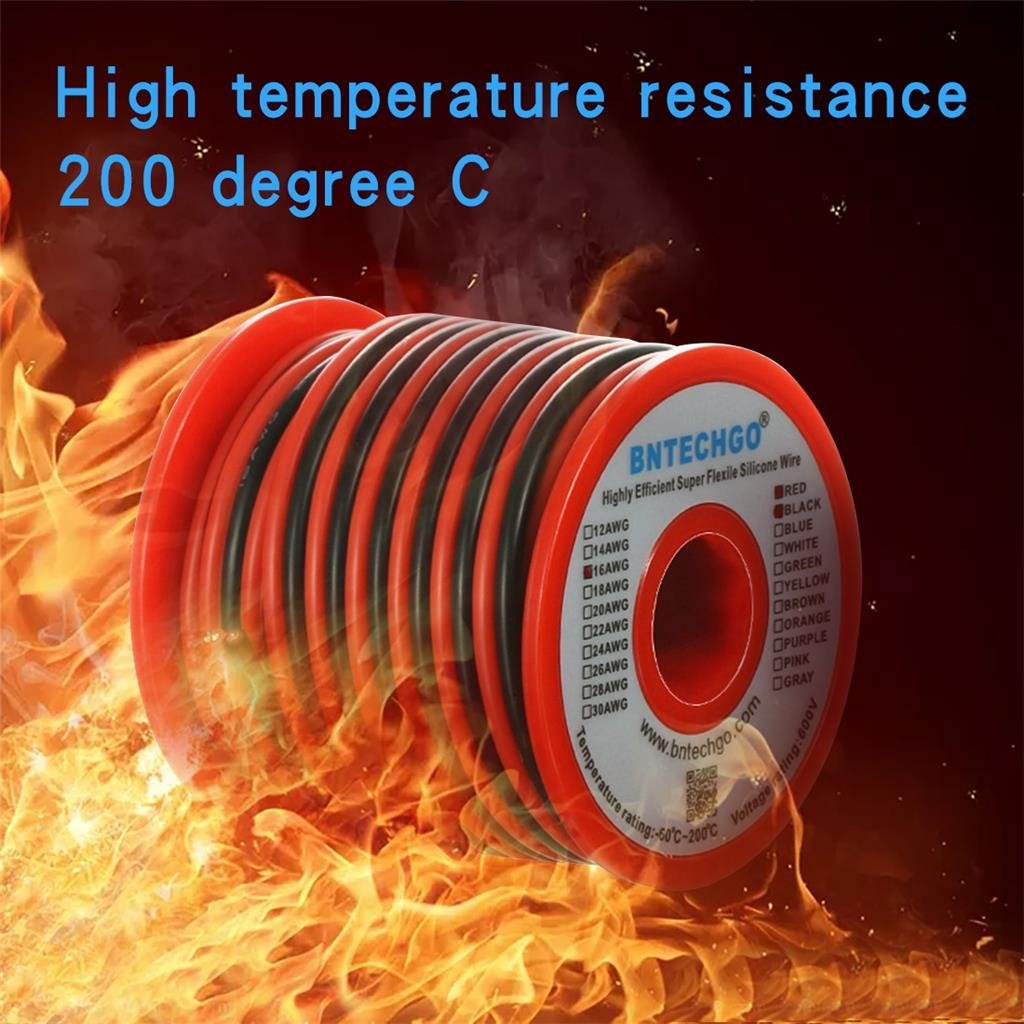 BNTECHGO flexible 16 AWG wire highlights easy conductor separation