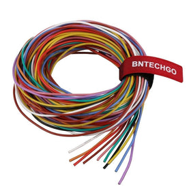 BNTECHGO 20ga silicone wire kit red, flexible insulation ideal for hobby soldering and quick wiring