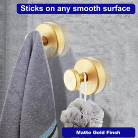 Bntuk bathroom hooks organized for towel and robe storage