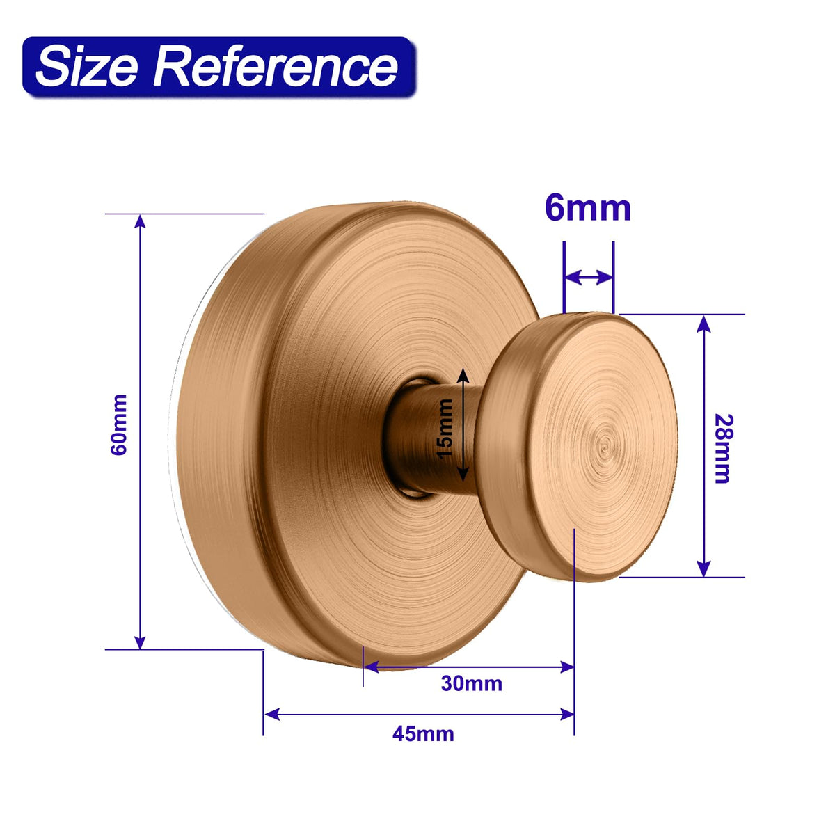 Bntuk suction cup hook with twist-lock on glossy tile surface