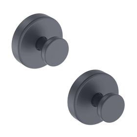 Bntuk suction cup hook mounted on shower glass for secure towel storage.